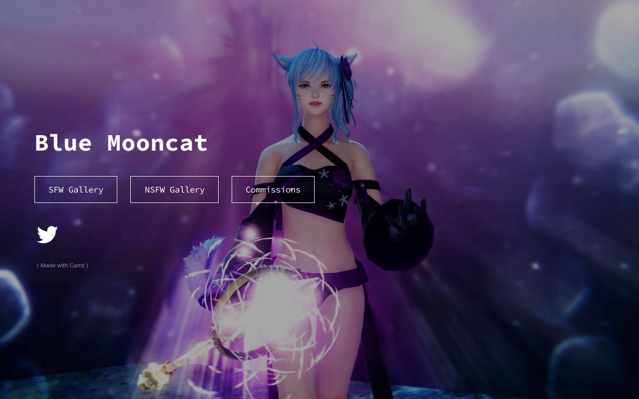 Blue Mooncat